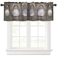 thumbnail image 3 of Gothic Vintage House Decorative Window Curtains for Living Room the Bedroom Home Interior Kids Room Decoration Drapes Curtains, 3 of 6