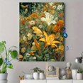 thumbnail image 4 of Golden Yellow Daylily Canvas Print Household Wall Art Decor, 4 of 8