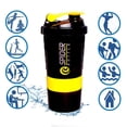 thumbnail image 4 of Botella mezcladora de proteínas Gadgetbucket Spider, 500 ml, sin BPA, 4 of 8
