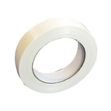 Tesa Tapes Economy Grade Filament Strapping Tapes - 53327 2 x 60yds clear filament tape (Set of 24)