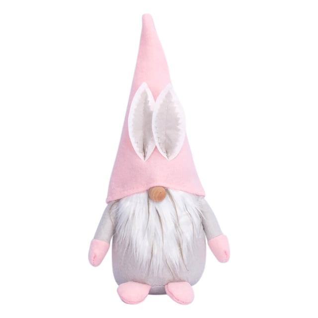 Pisexur Easter Bunny Decorations Spring Decor Easter Decoration Bunny Tricolor Rudolph Doll Faceless Doll Window Decoration Layout Easter Basket Stuffers for Kids