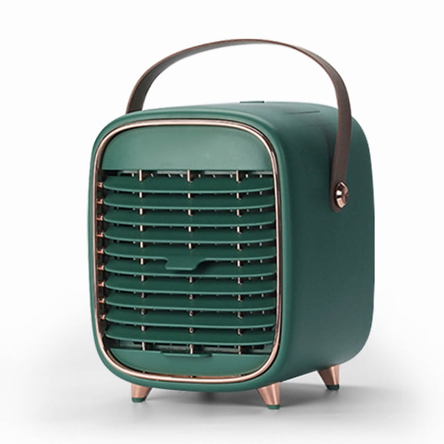 Ventilador de Aire Acondicionado Portátil Jadeshay Ventilador de Refrigeración Evaporativo USB Diseño A Prueba de Futuro
