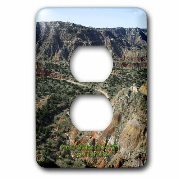 3dRose, Palo Duro Canyon State Park, 2 plug outlet cover