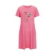 thumbnail image 5 of Camisón corto de mujer, vestido de largo medio con estampado de moda, camisón corto extragrande de mujer, camisón de manga corta con estampado de pecho a la moda, camisón de mujer, 5 of 5