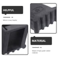 thumbnail image 3 of OULII Nonslip Rubber Ladder Feet Covers for Home Use Black 4pcs, 3 of 8