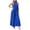 Blue Dress, variant on Miluxas Women's High Neck Sleeveless Pleated Maxi Dress A-Line Casual Loose Flowy Long Dress Cocktail Party Dress Summer Beach Vacation Outfits Yellow