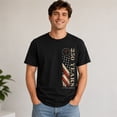 thumbnail image 4 of 250 Years Patriotic Graphic T-Shirt, USA 1776-2026 Eagle Flag Cross Tee, 4 of 9