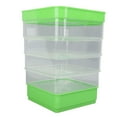 thumbnail image 1 of Seed Sprouter Kit Stackable Seedling Tray 4 Tier Space Saving Seed Sprouting Tray Multipurpose Micro Vegetable Growing Tray for Germinating Sprouts and Microgreens, 1 of 7