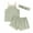 Green, variant on Bagilaanoe 3pcs Newborn Baby Girl Shorts Set Sleeveless Camisole Tops + Shorts + Headband 3M 6M 12M 18M 24M Infant Casual Summer Clothes