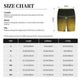 thumbnail image 3 of Sikiie Gold Glitter Gradient Mens Pajama Shorts, Lightweight Lounge Pant with Pockets Soft Sleep Pj Shorts for MenMedium, 3 of 6