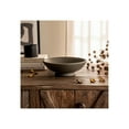 thumbnail image 2 of Rustic Oversized Oval Decorative Bowl - Complements Coffee Table Decor and Centerpiece Table Decorations - Ideal for Home Decor Accents, Key Bowl, Candy Bowl, and Kitchen Counter Decor - 3.75", Brown, 2 of 10