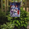 thumbnail image 2 of Westie Snowpeople Garden Flag, 2 of 3