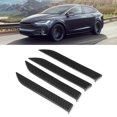 thumbnail image 1 of Accessories Carbon Fiber Door Handle Cover Trim Frame Car Modification Accessories Fits for  Model X 14-19, 1 of 7