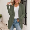 thumbnail image 2 of Women's Casual Cardigan Open Front Lightweight Long Sleeve Knit Sweater For Everyday Wear Comfortable Loose Fit Fall Winter Spring Cardigan Sweaters for Women, 2 of 2