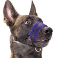 thumbnail image 1 of Dog Muzzle Nylon Soft Padding, Adjustable Loop, Black, 1 of 7