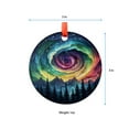 thumbnail image 5 of Galaxy Swirl Ornament Suncatcher  Rainbow Night Sky Window Hanging with Forest and Stars, Cosmic Art Decor for Nature or Space Lovers, 2025, Holiday 2025, Holiday Decoration,, 5 of 5