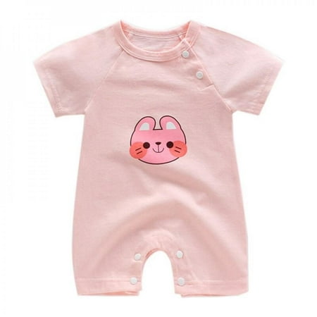 

Clearance Sale Short Sleeve Jumpsuit Boy Girl Kids Baby Rompers Toddler Baby Rompers Summer Cotton JumpsuitBorn Baby Clothes