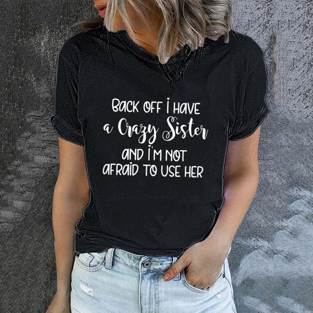 LSLJS Blouse à Manches Courtes pour Femmes, Motif Imprimé Amusant, Mode Décontractée Couleur Unie