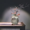 thumbnail image 4 of kowaku Rustic Ceramic Vase Flower Vase Gift Decors Flowerpot Wabi Decorative Vase Pottery Vase for Home Christmas Party Desktop Brown, 4 of 9