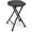 Black single pack, variant on Danolapsi Folding Stool with Handle, Folding Chair,Folding Bar Stool with Non-Slip Feet,600 lbs Capacity,Indoor and Outdoor Foldable Stool for Adults