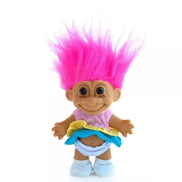 pink troll doll