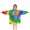Colorful Tie Dye-2, variant on Colorful Tie Dye Pattern Blanket Hoodies for Kids 6-13YR Oversize Wearable Blanket Hoodies for Boys Girls Teens