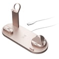 thumbnail image 3 of Wanyng 6 in 1 Wireless Charging Station 15W Fast Charging Stand for iPhone, Watch, Pods, Androids, Apple Charger Stand for Multiple Devices Rose Gold, 3 of 7
