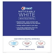 Crest 3D Whitestrips Noticeably White Teeth Whitening Kit, 10 Treatments, 20 Strips