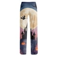thumbnail image 5 of Halloween Womens Pajama Pants Cute Print Lounge Pants for Women, Soft Pj Pants Comfy Elastic Waist Sleepwear, Womens Halloween Pj Pants, Cozy Pajama Pants for Fall & Holiday, 5 of 5