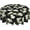 Black Hydrangea Floral, variant on Verolix Halloween Round Tablecloth 70 Inch, Bat Pattern Table Cover for Dining Table Fall Holiday Kitchen Decor Indoor Outdoor