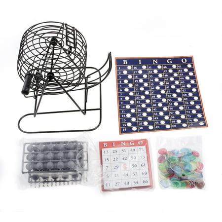 Deluxe Metal Bingo Cage Set