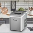 thumbnail image 4 of Costway Portable Ice Maker Machine Countertop 26Lbs/24H Self-cleaning w/ Scoop Silver, 4 of 10