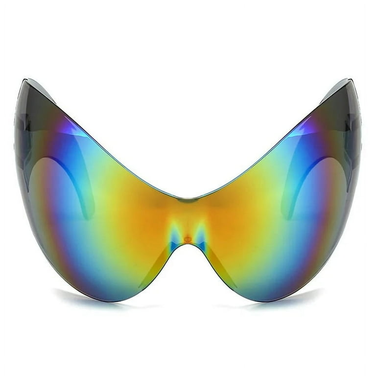 2024 Futuristic Oversized Sunglasses Women Men 2000's 2024 Futuristic Oversized Sunglasses Women Men 2000's