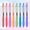 Multicolor, variant on Gel Pens Bold Point: 1.0mm Black Ink Retractable 4ct Smooth Writing with Aesthetic Gradient Color Barrel for Journaling Note Taking Silent Click No Smear Nebula Pen Set