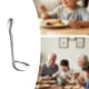 thumbnail image 3 of Cubiertos Auxiliares Curvos Confort Ergonómicos Portátiles Acero Inoxidable Cuchara Tenedor Derecha, 3 of 8