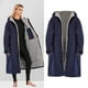thumbnail image 4 of Albornoz Cambiador De Surf, Abrigo De Natación, Chaqueta Oscura L, Talla Azul, Talla Gris Sunnimix Cambio de chaqueta de robo, 4 of 8