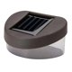 thumbnail image 1 of LUCES DE ALIMENTACIÓN SOLAR PARED PUERTA PASO SMD LUZ LED ILUMINACIÓN DE JARDÍN EXTERIOR marrón Sunnimix luz de la cerca al aire libre, 1 of 6