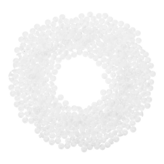 WHAMVOX 500pcs Plastic Hole Plugs Round Screw Covers Screw Hole Cover For Furniture Decorative For Desks Cabinets And Shelves White