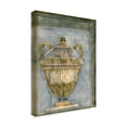 thumbnail image 2 of Trademark Fine Art 'Small Urn and Damask III' Canvas Art by Jennifer Goldberger, 2 of 4