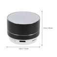 thumbnail image 4 of HLONK Wireless Phone Speaker Small Fan Fold Rechargeable Mini Sound Bar Soundbar Student, 4 of 6