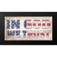 thumbnail image 2 of Kimberly, Allen 18x11 Black Modern Framed Museum Art Print Titled - In God We Trust, 2 of 5
