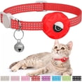 thumbnail image 1 of Cat Collar Compatible With Air Tag, Reflective Kitten Collar Breakaway Air Tag Cat Collar, 1 of 5