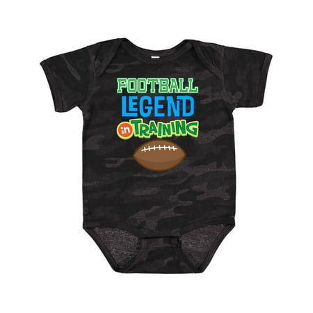 

Inktastic Football Legend In Training Gift Baby Boy Bodysuit