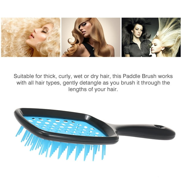 Paddle brush clearance for straightening hair