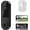 T50 Black, variant on Security doorbell, 1080p wireless video doorbell camera with intelligent AI human detection, battery-powered, two-way talk, live view, night vision, 2.4G WiFi only, cloud storage, indoor and outdoor