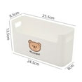 thumbnail image 2 of Storage Box Space-saving Large Capacity Practical Makeup Sundries Organizer Box, 2 of 5