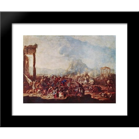 Schlachtenbild 20x24 Framed Art Print by Heinrich Schonfeld
