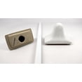thumbnail image 4 of Bath Accessories 24" White Ceramic Towel Bar, 4 of 5