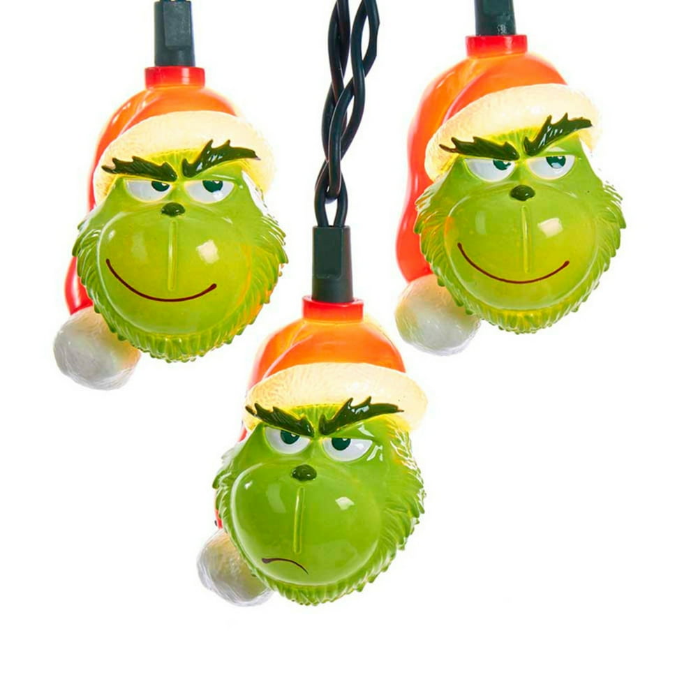 Kurt Adler 10Light The Grinch Light Set