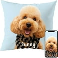 thumbnail image 7 of Fabric Textile Products Custom Pillow - Personalized Pillows with Pictures or Text - Throw Pillow - Personalized Gift - Grandparent & Couples Gifts - Pet Pillow - Kids Pillows (16"x16"), 7 of 7